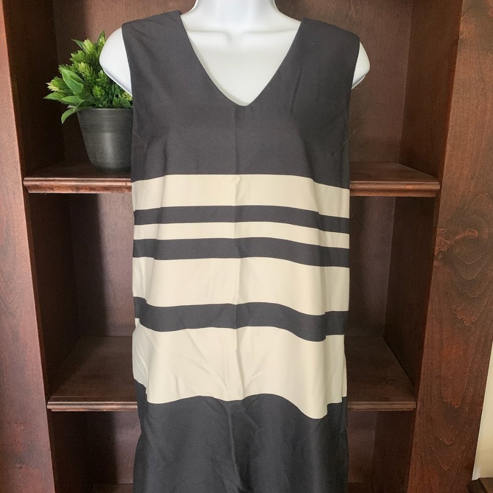 Gap Dress Blue and Cream Size S